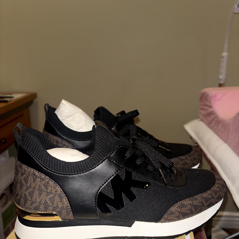 Michael Kors Black Women's Sneakers
